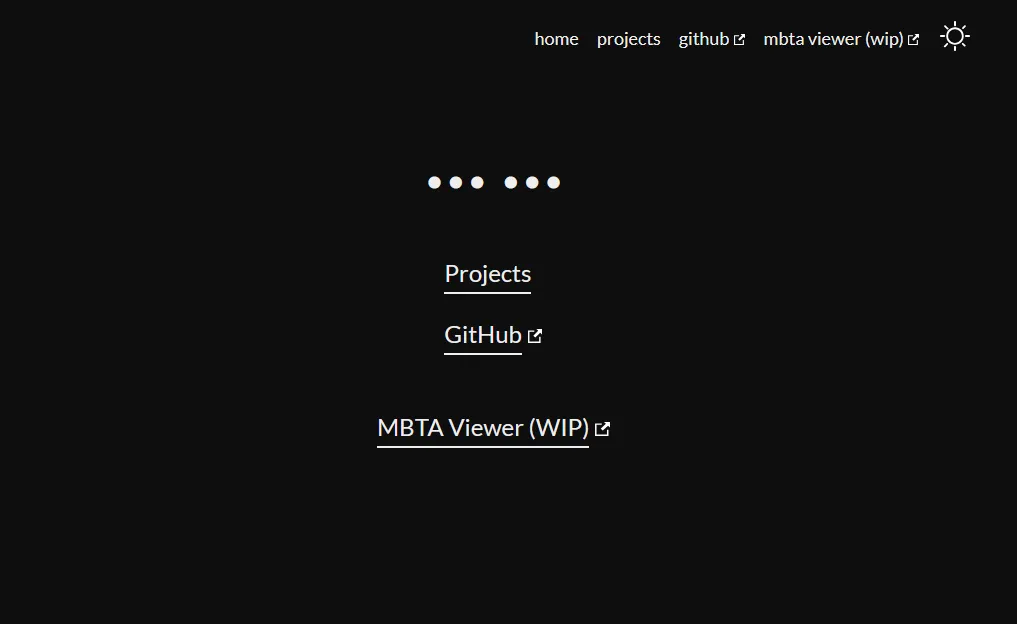Recursively nesting screenshot of this very part of the site